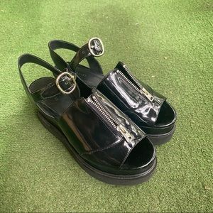 All Saints Gino Platform Wedge